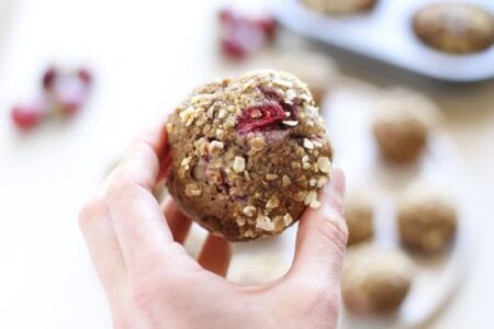 Recipe: Best Ever Rhu-Berry  Muffins Image